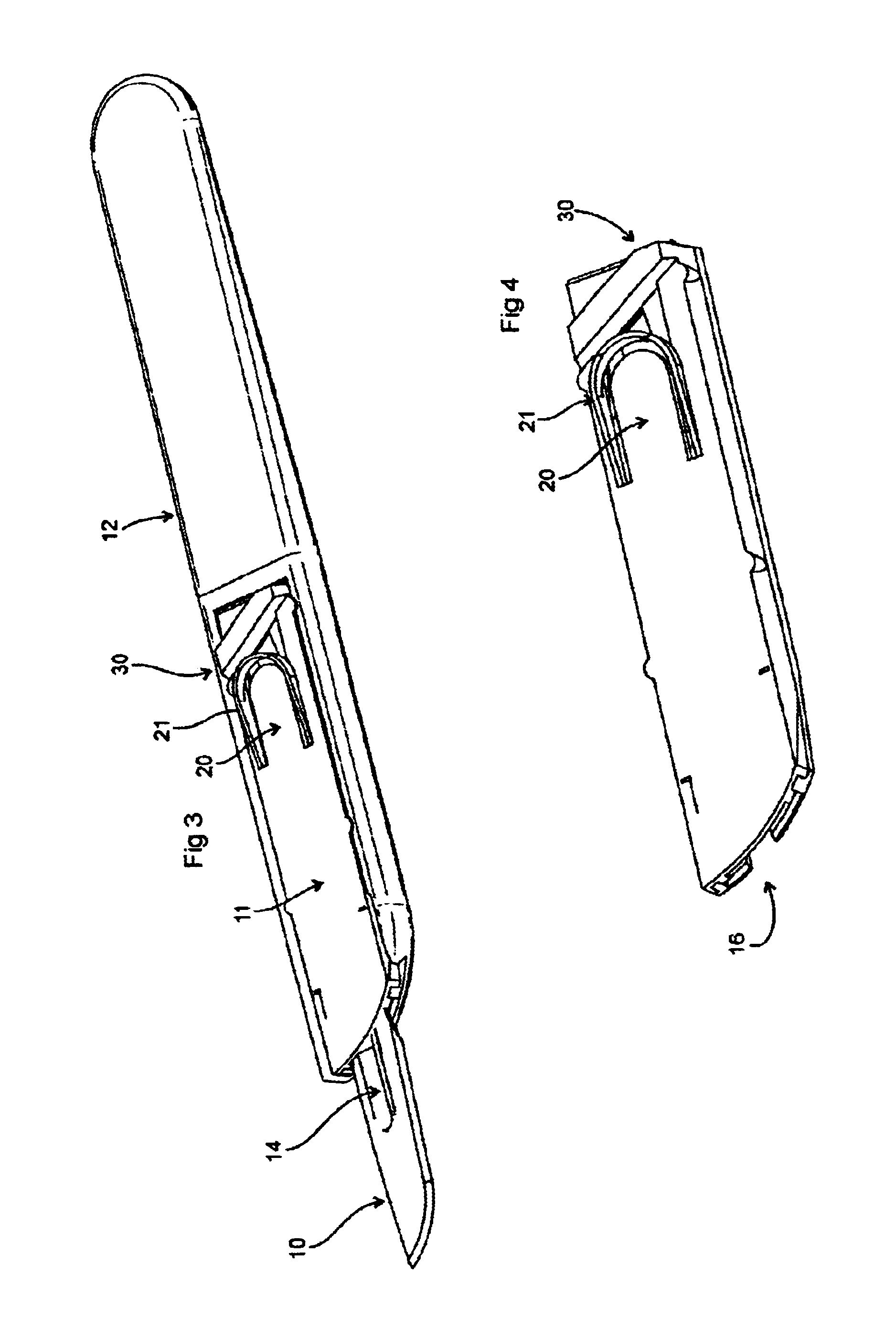 Surgical scalpel with retractable guard