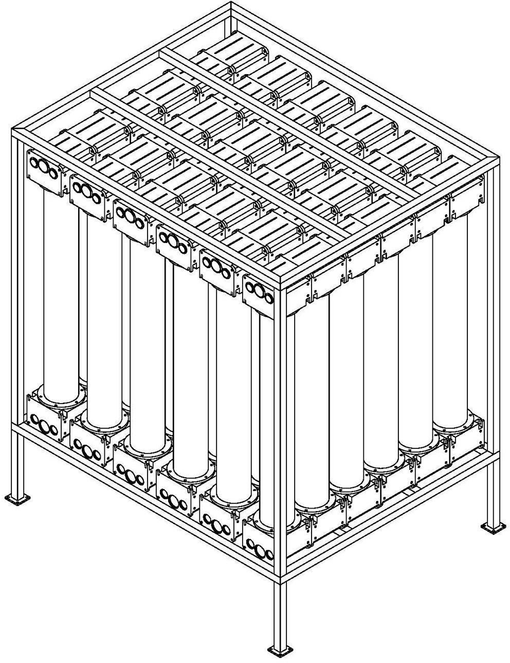 Disposable combinational membrane module