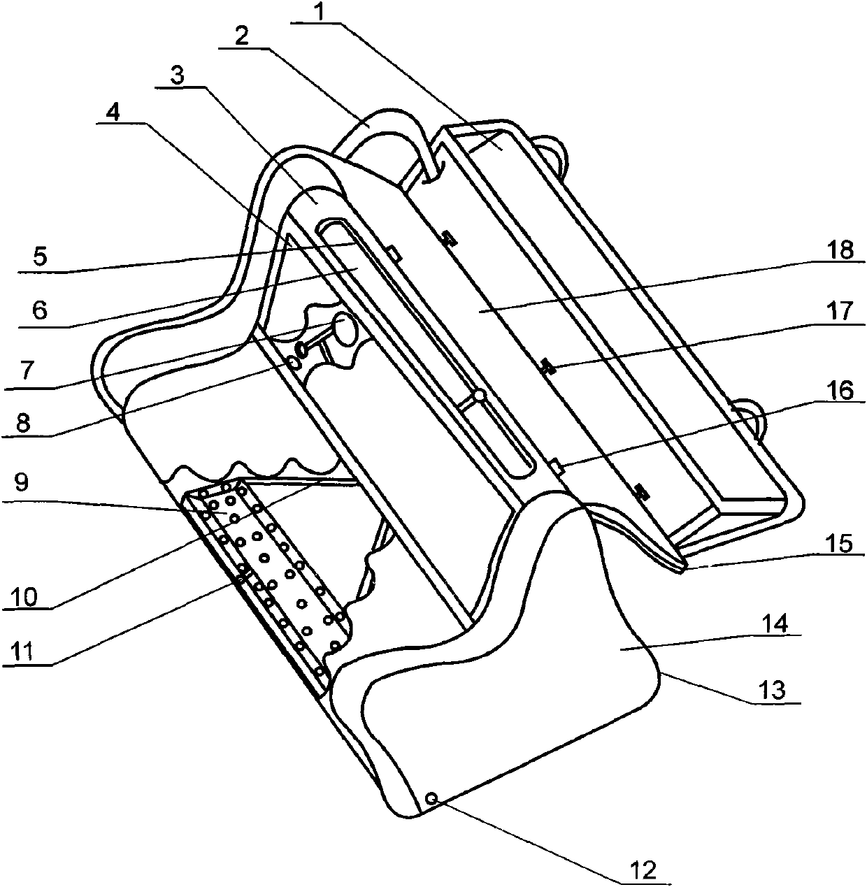 Bed composition and application thereof