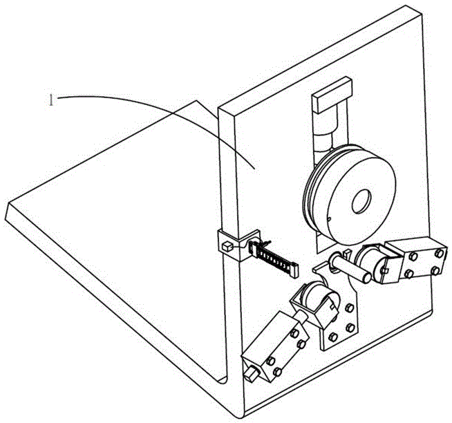 Auxiliary position measuring machine of ring rolling mill