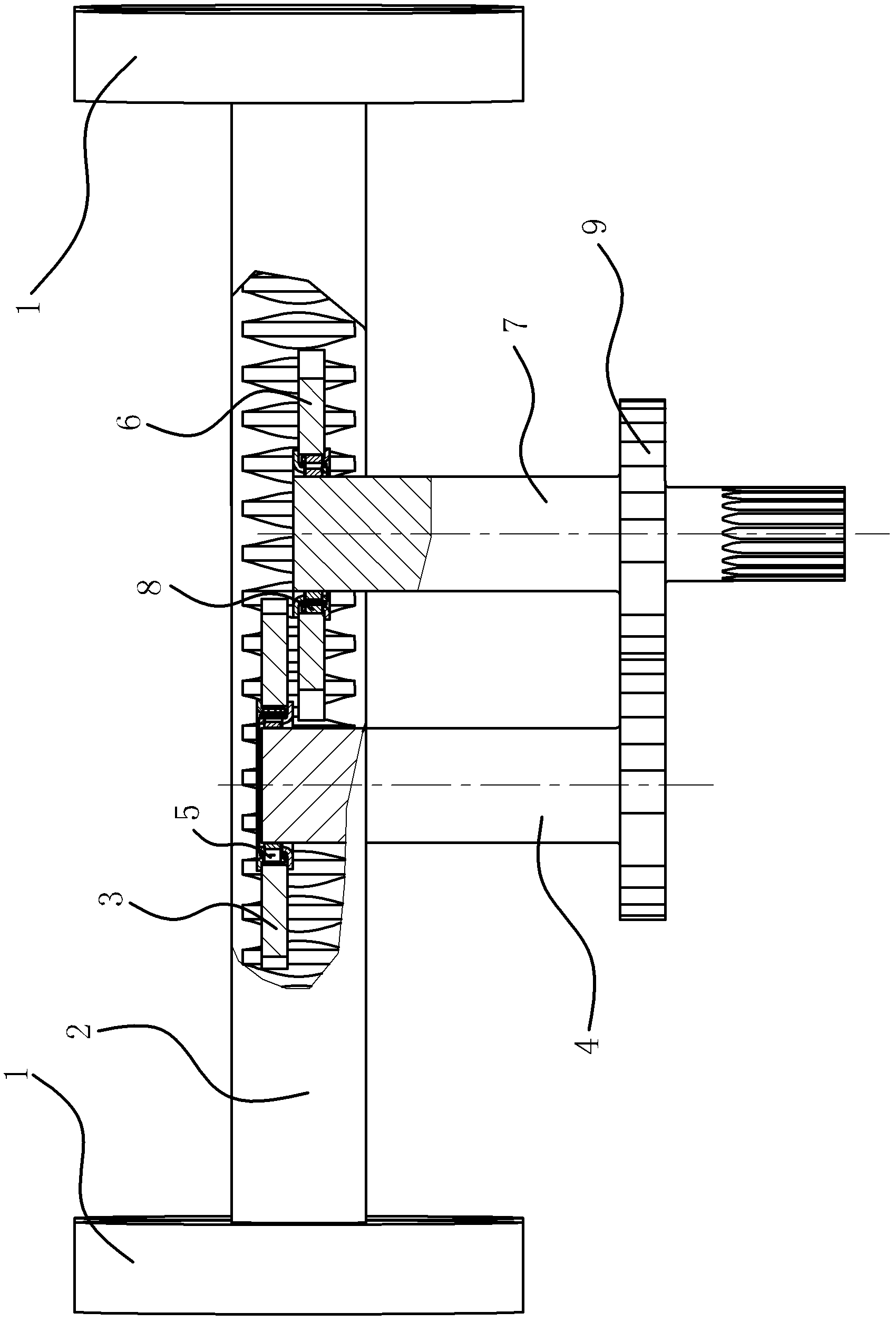 Combustion engine without crank shaft connection rod