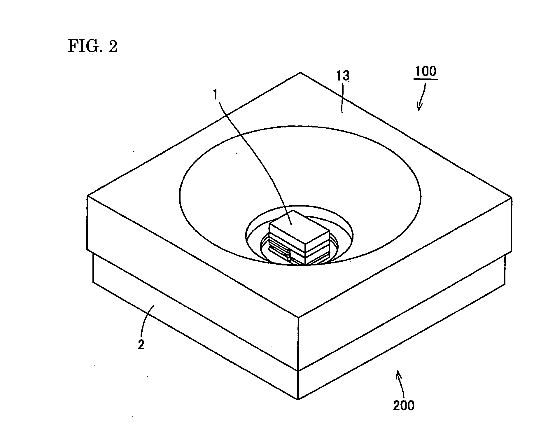 Light emitting element mounting member, and semiconductor device using the same