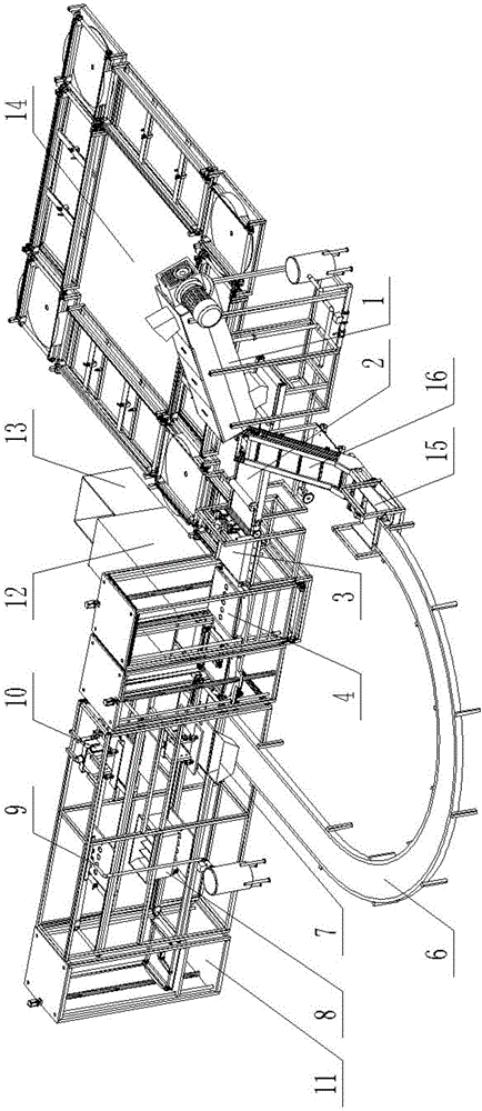 Full-automatic dumpling production line