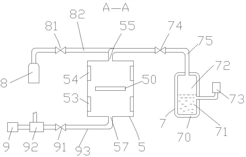 A processing device and processing method for photovoltaic glass