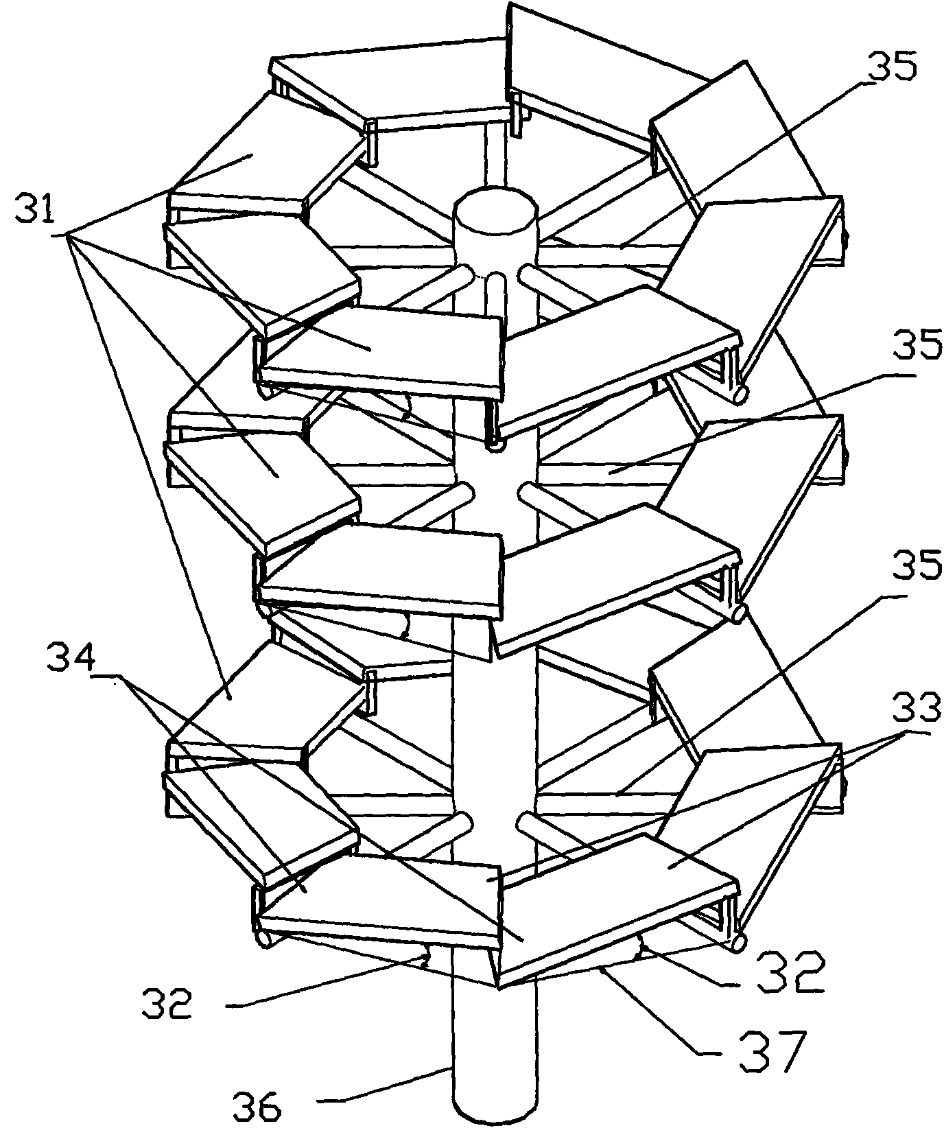 Drying method of karzai powder and drying device thereof