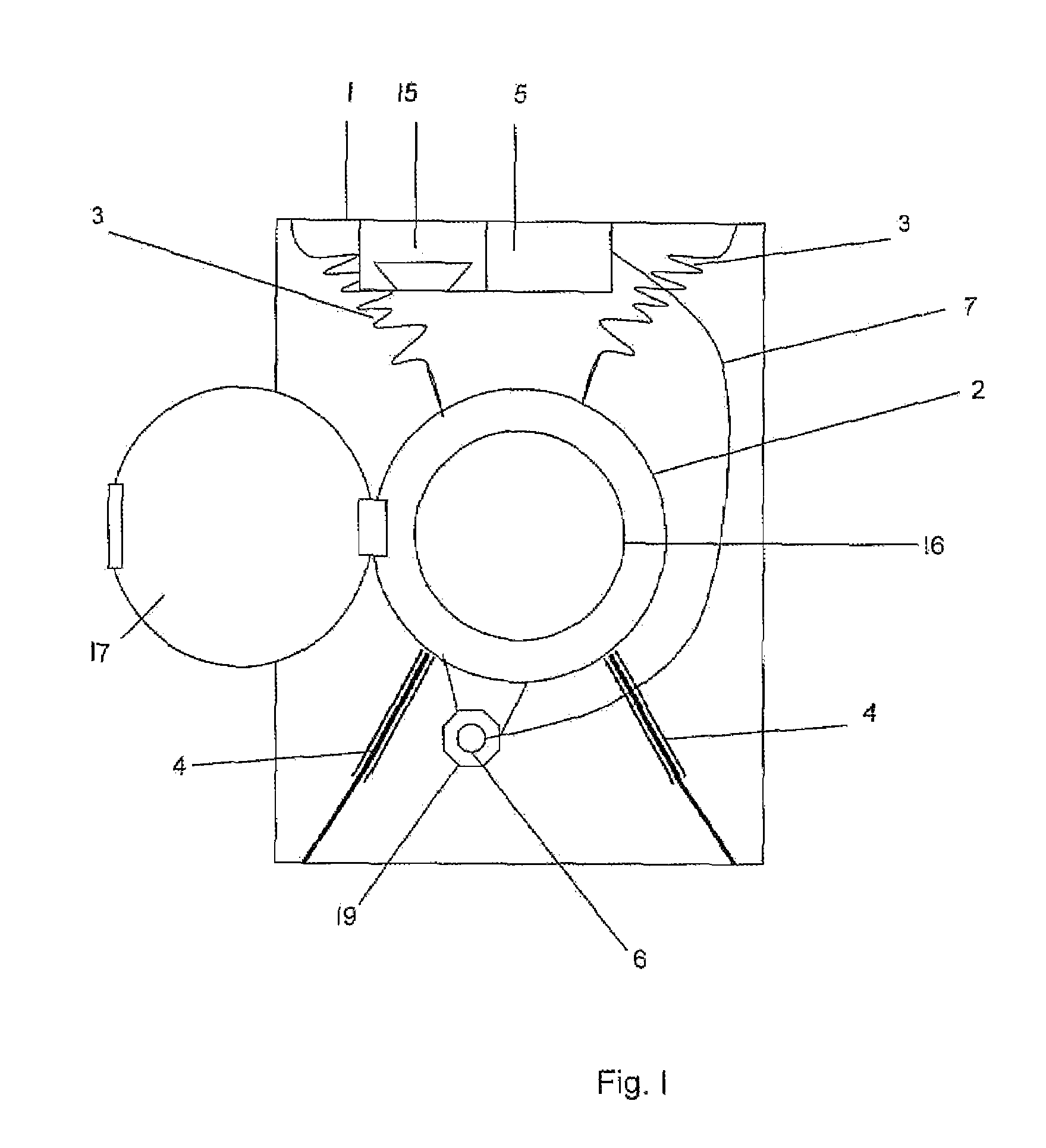 Method of monitoring the rotational movement of a washing machine drum