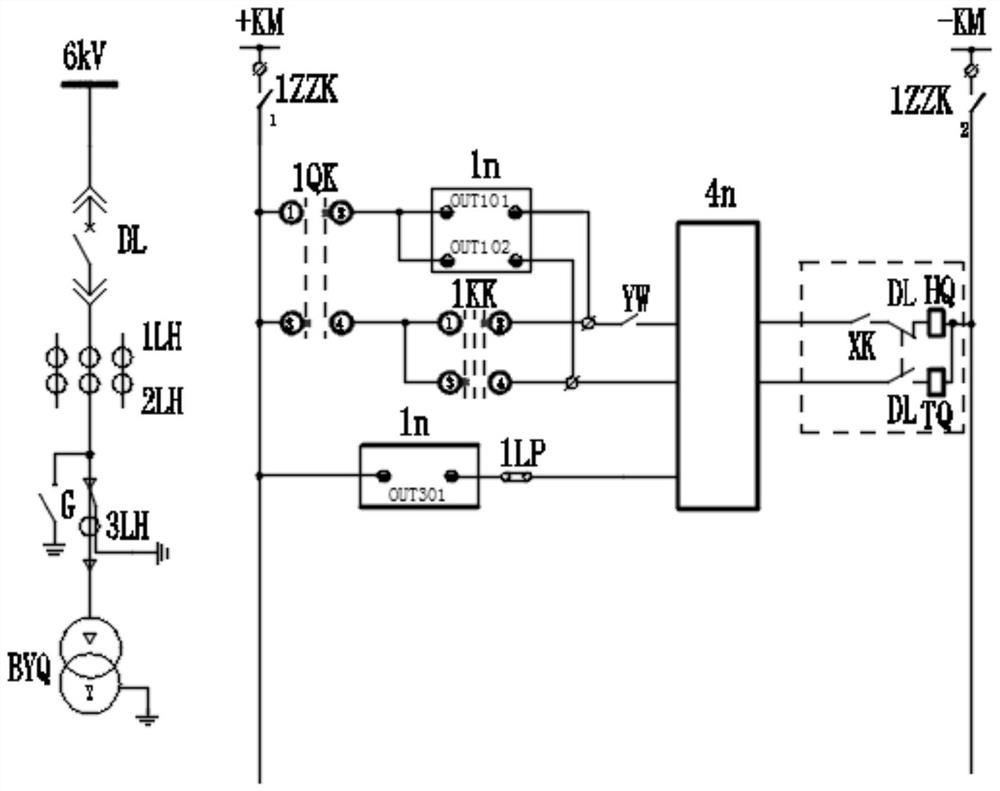 Line protection control method and microcomputer protection device