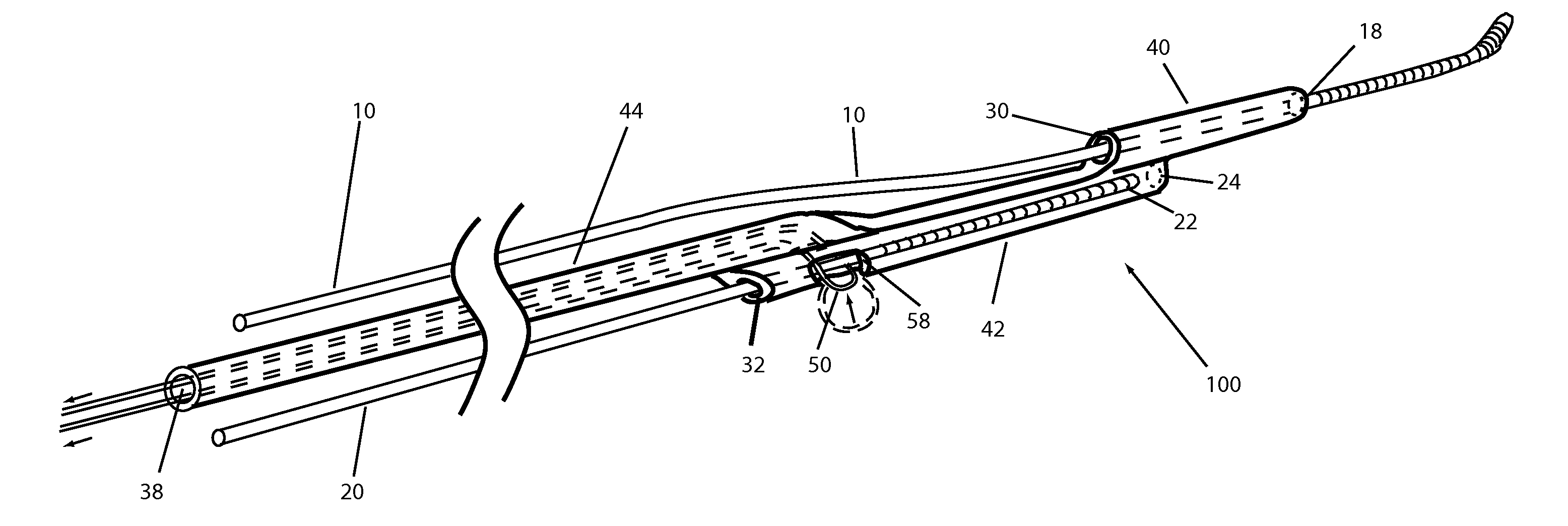 Guide wire exchange catheter system