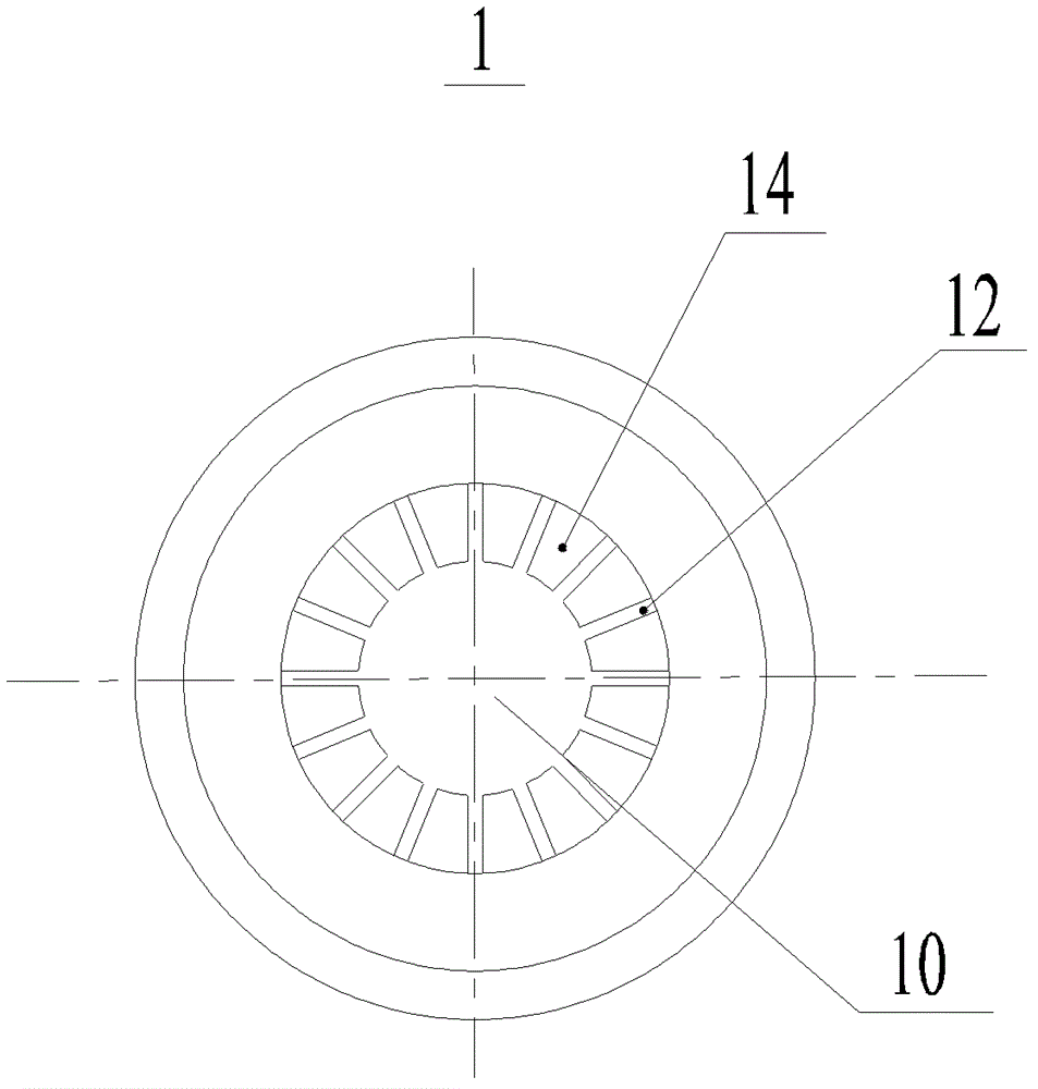 Damping rubber gasket