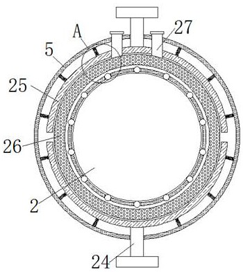 A power cable sorting auxiliary device