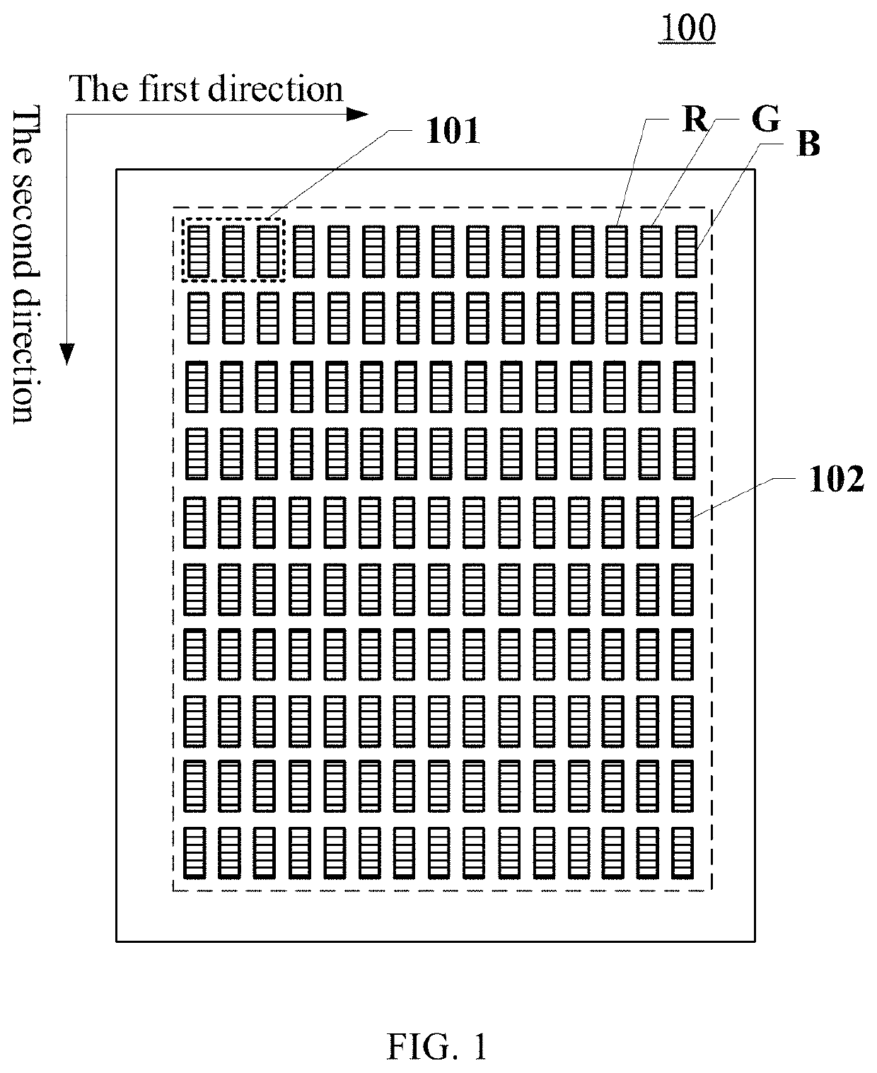 Array substrate comprising electrode having parallel straight portions, display panel, and display device