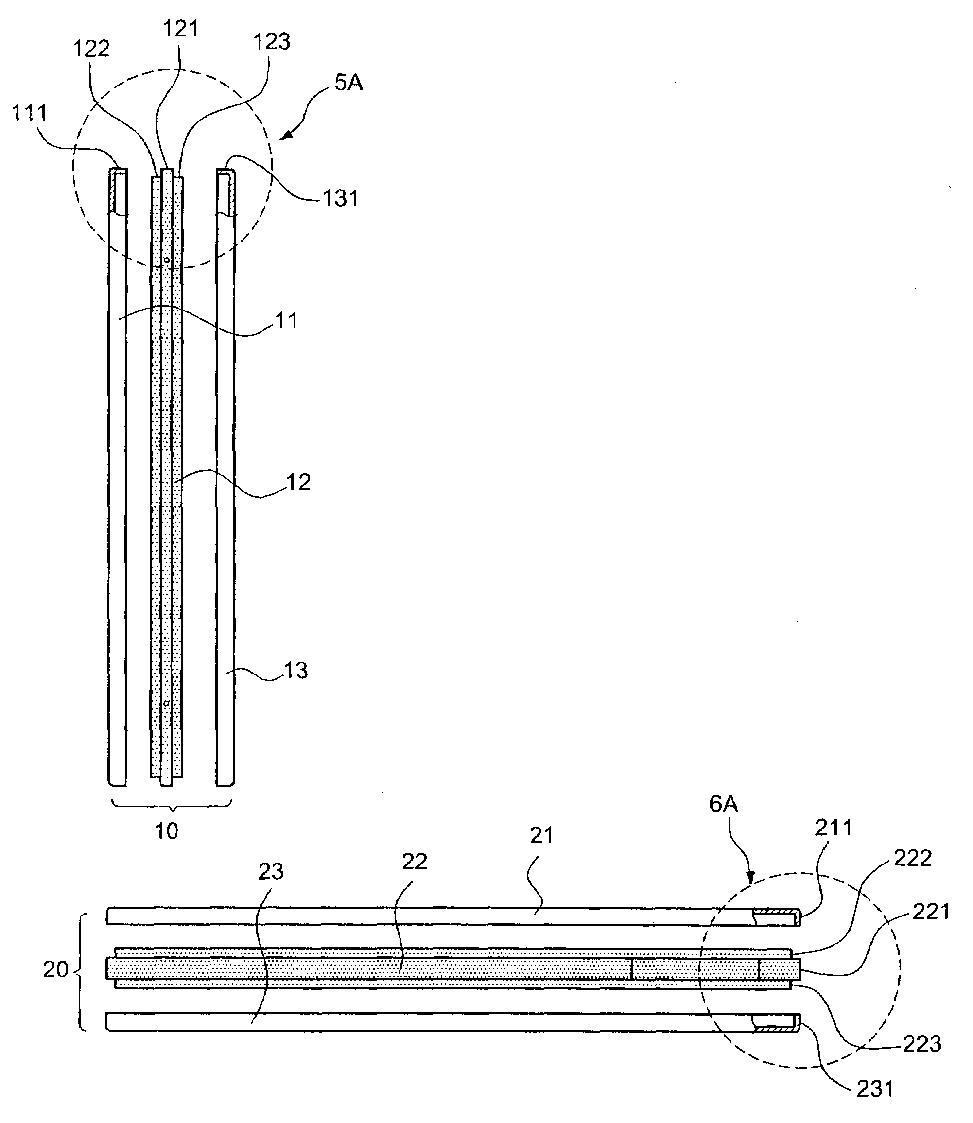 Combination housing of a notebook computer