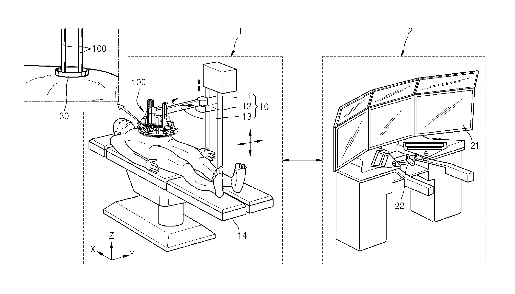 Surgical instrument, support equipment, and surgical robot system