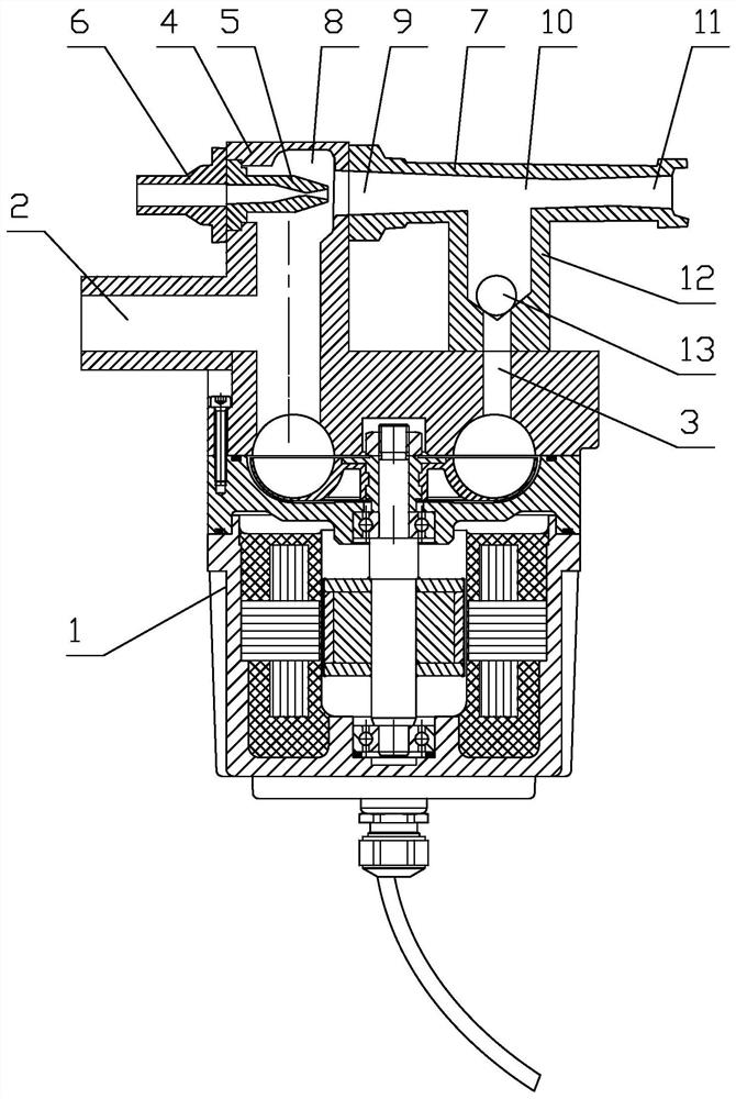 A fuel cell hydrogen supply system integrating a hydrogen circulation pump and an ejector in parallel