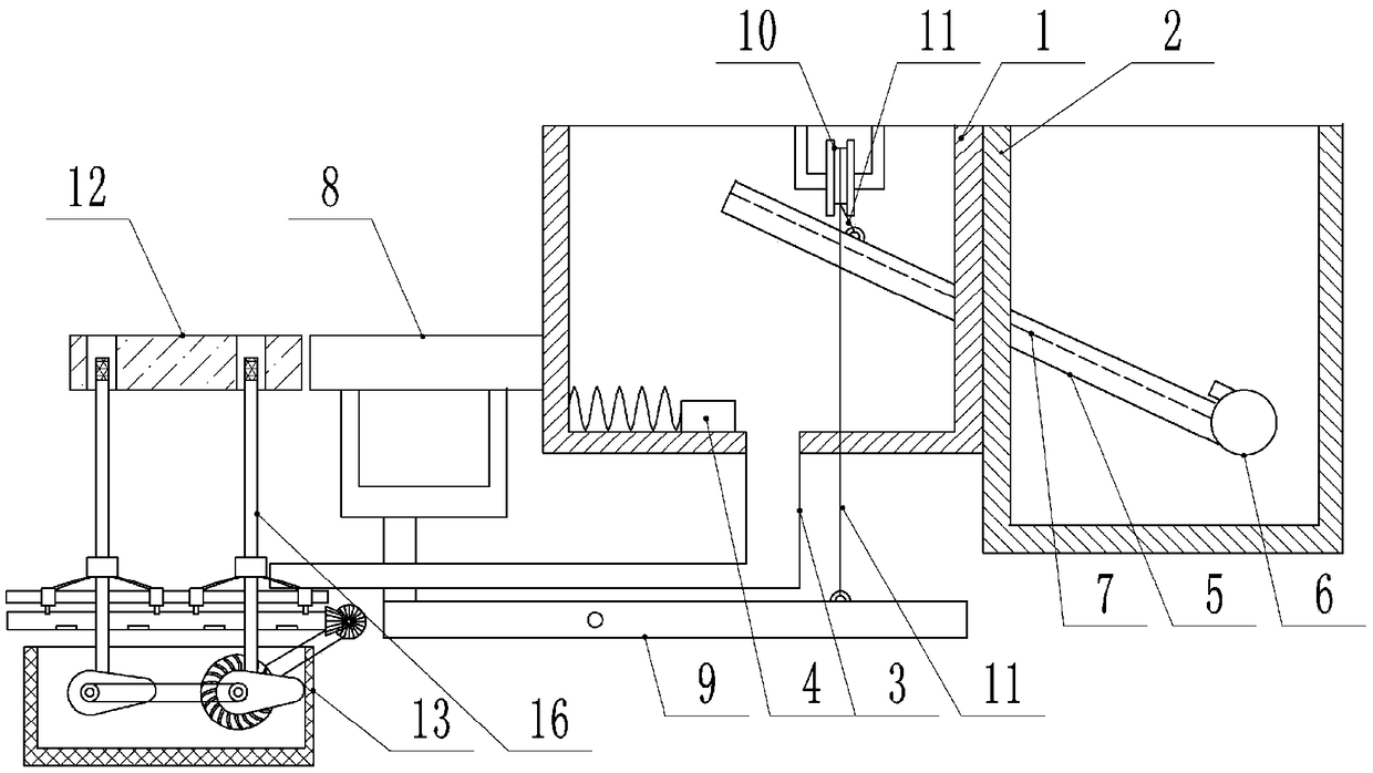 Cattle breeding device