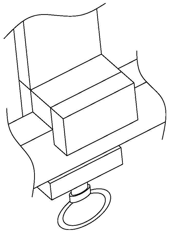 Fixtures used in the spray coating process of automobile mold foam model