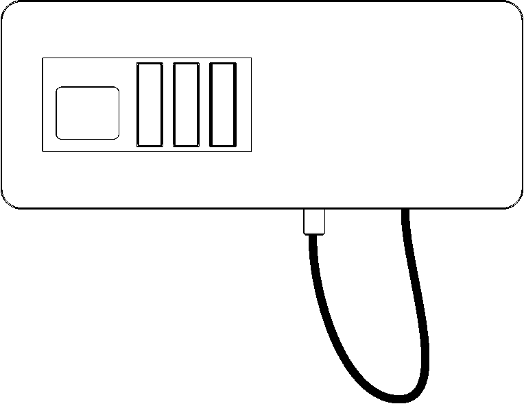 Draw-string coded lock