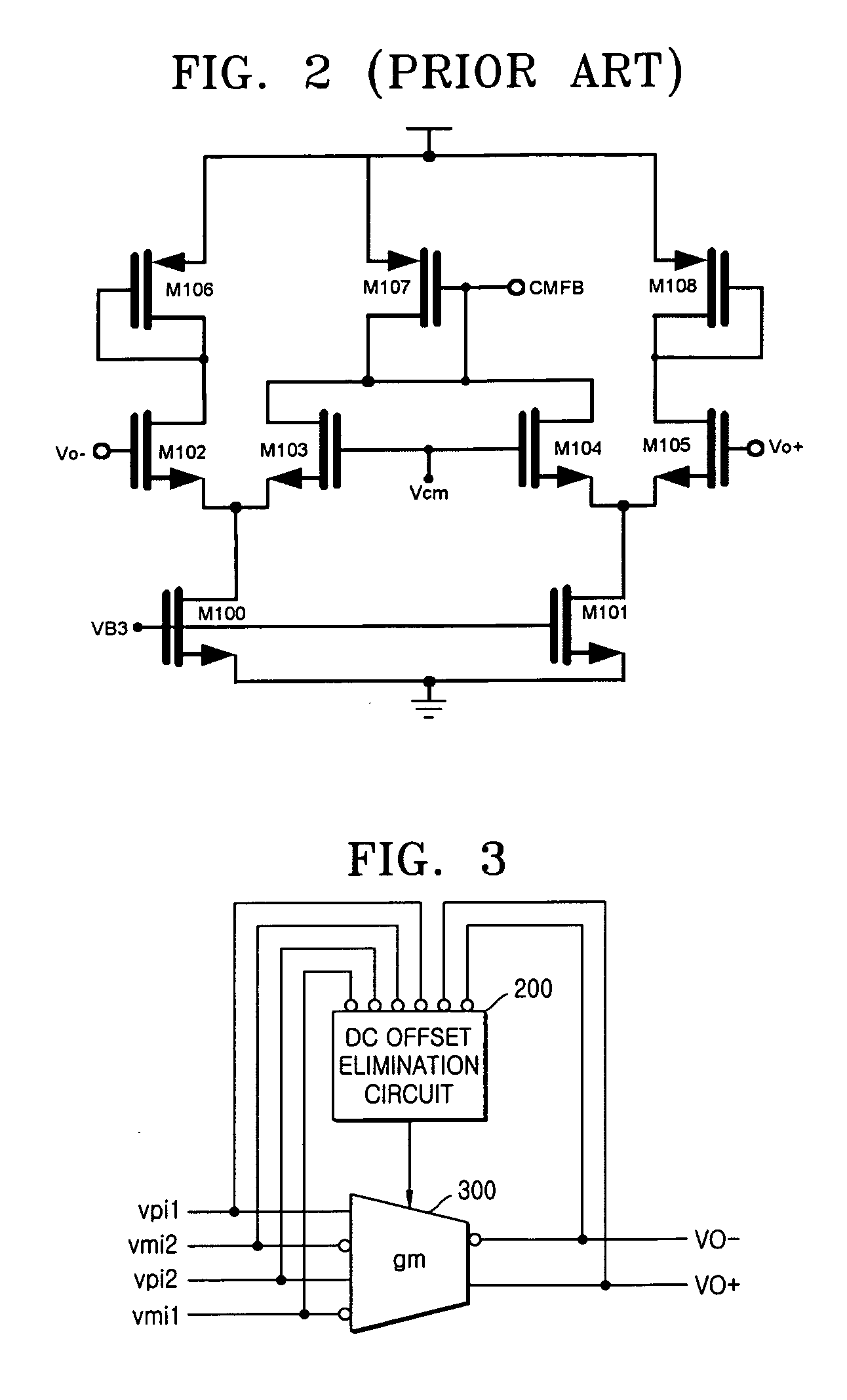 Operational transconductance amplifier with DC offset elimination and low mismatch