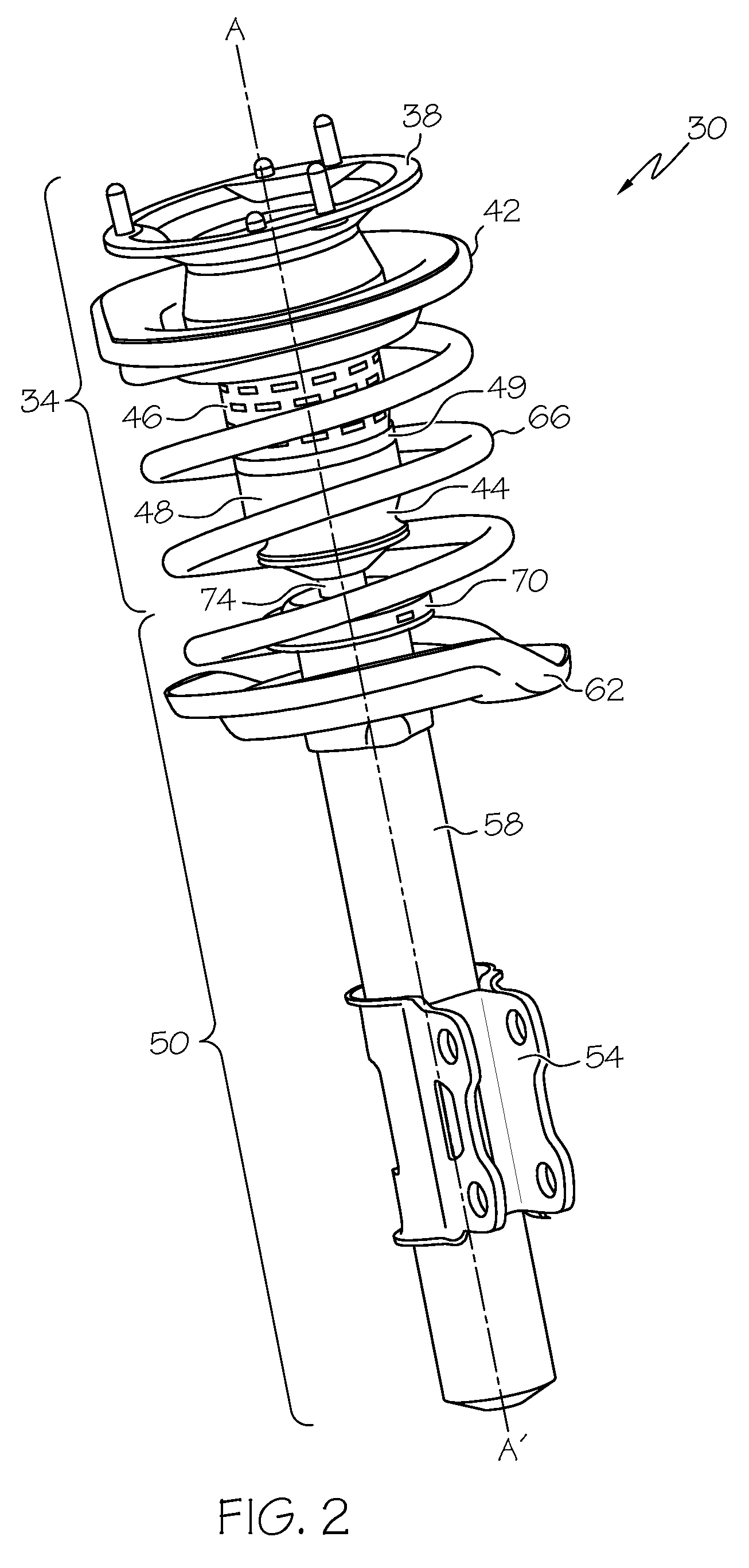 Vehicular impact bumper assembly