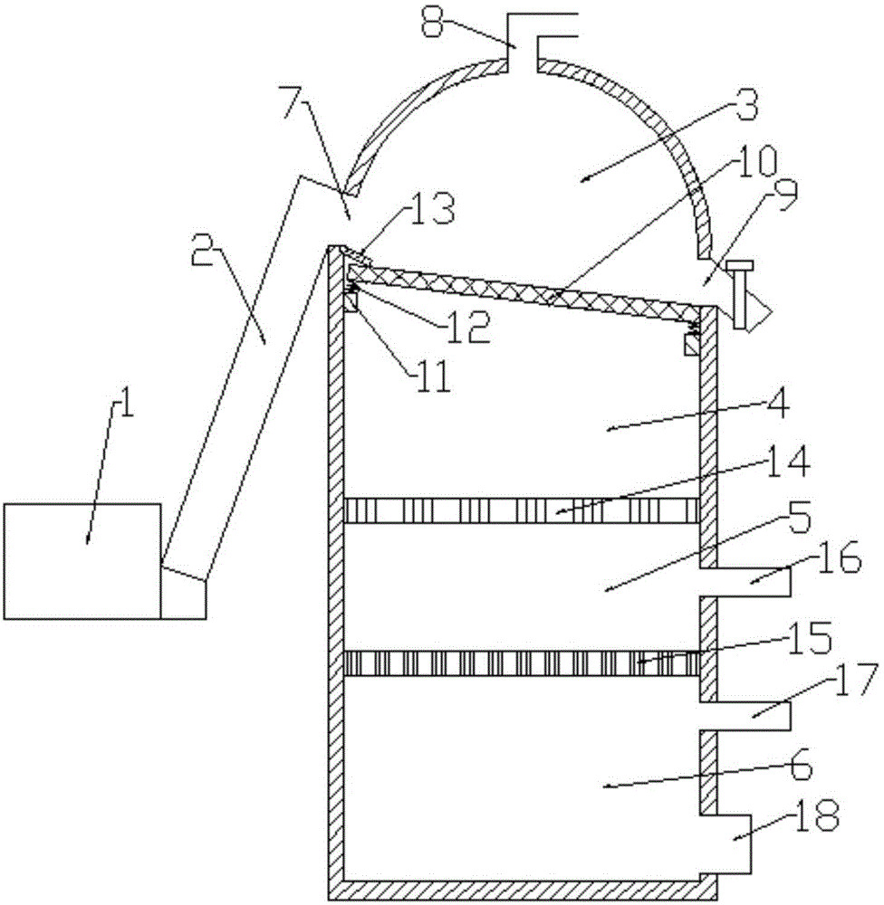 Coal mine waste moving processing device