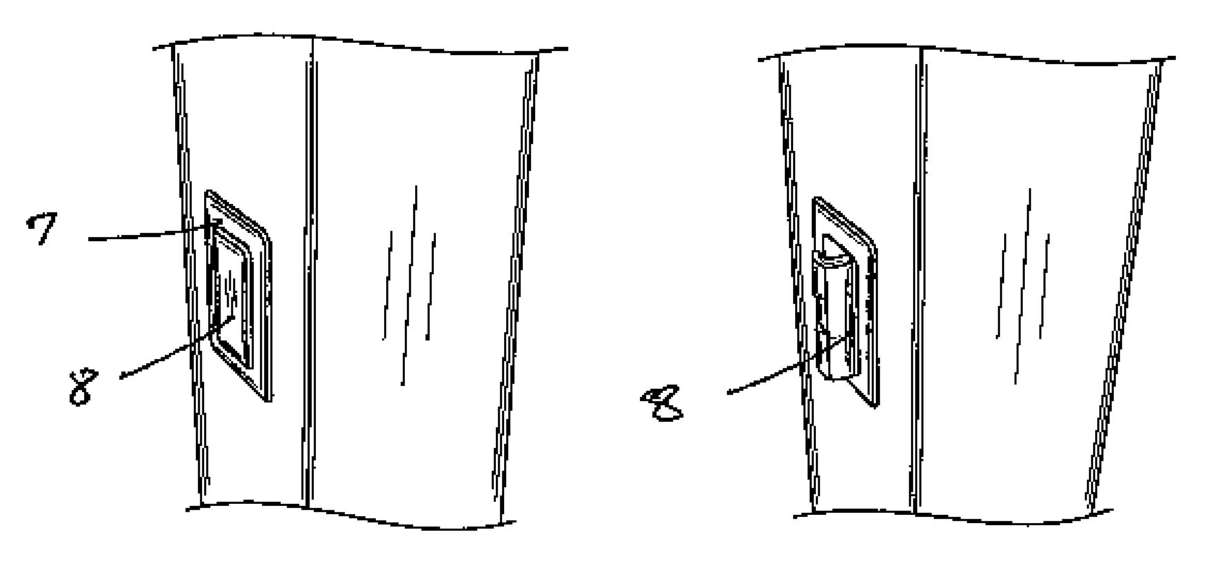 Method of installing safety gate and safety gate for practicing said method