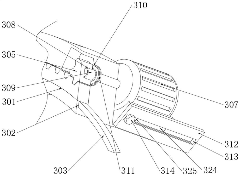 A non-destructive testing device for welded pipe joints