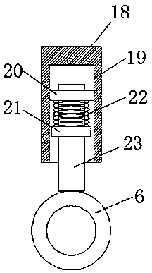 Medical instrument carrying device with convenient-to-store wheels