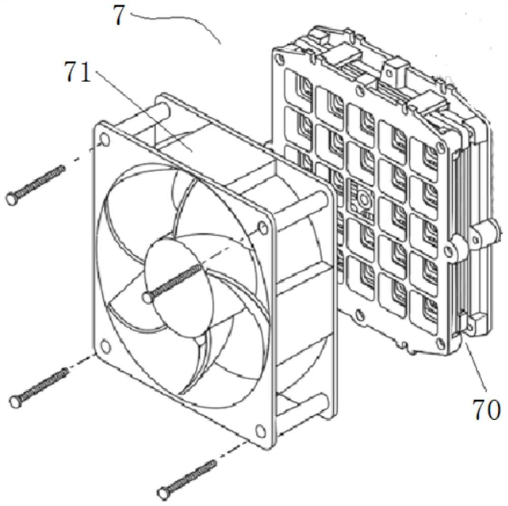 Instrument for realizing deep immune thermal therapy of human body by utilizing far infrared rays