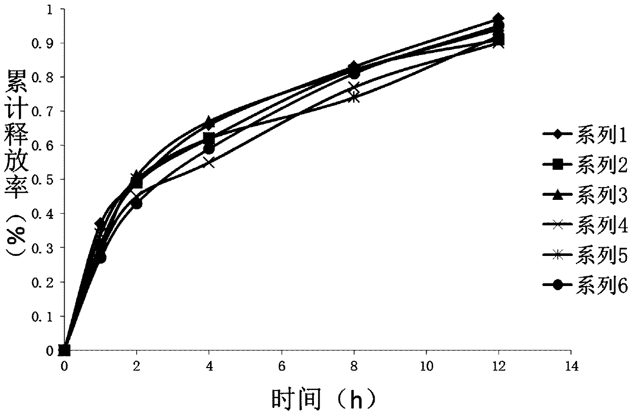 Anari series mongolian drug intragastric floating sustained release preparation and preparation method thereof