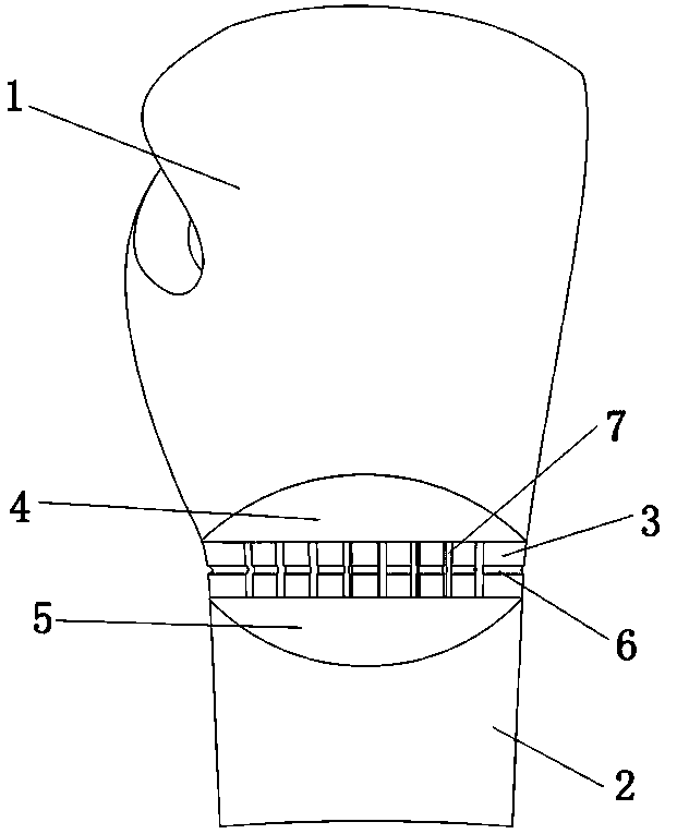 Manufacturing methods of joint type wristband type boxing glove and glove liner thereof as well as boxing glove and glove liner thereof