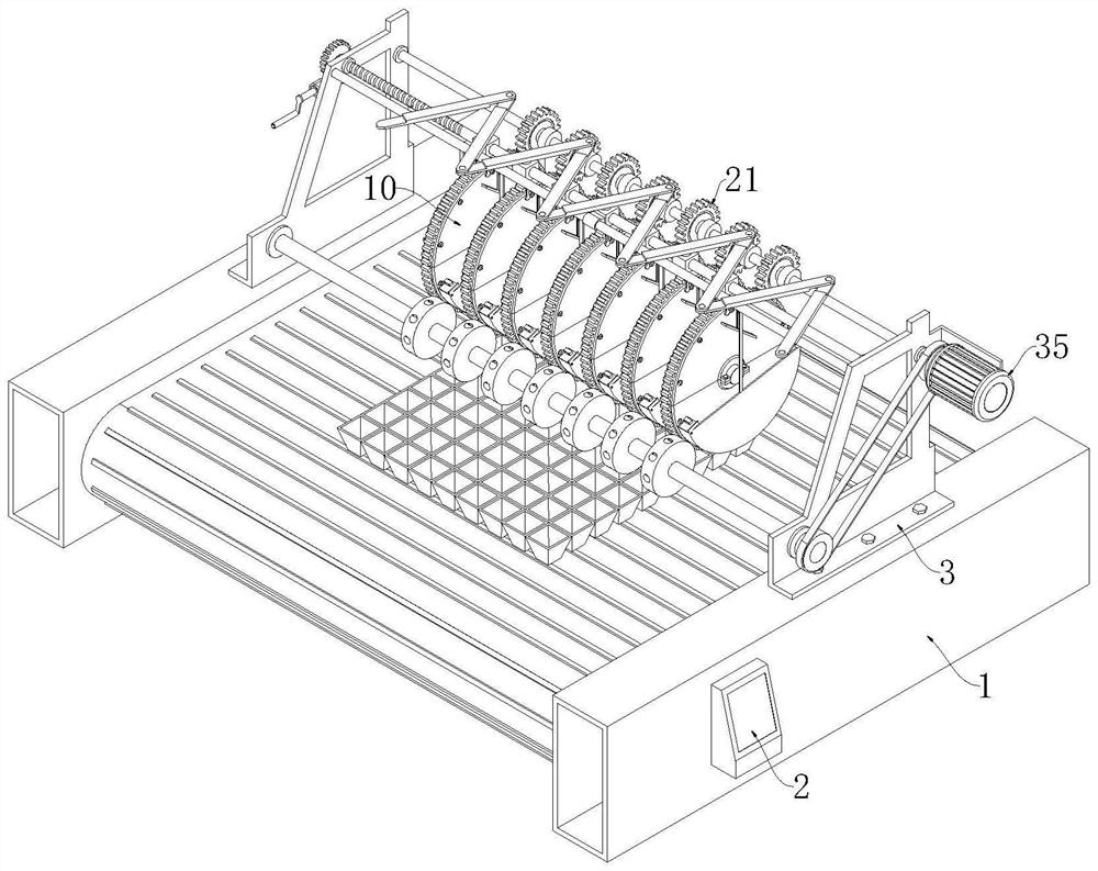 Intelligent agricultural seeding machine