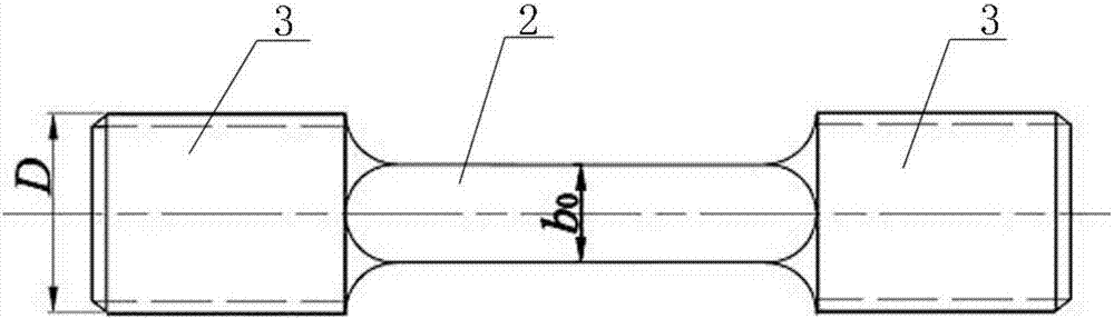 Manufacturing method of high-temperature tensile sample