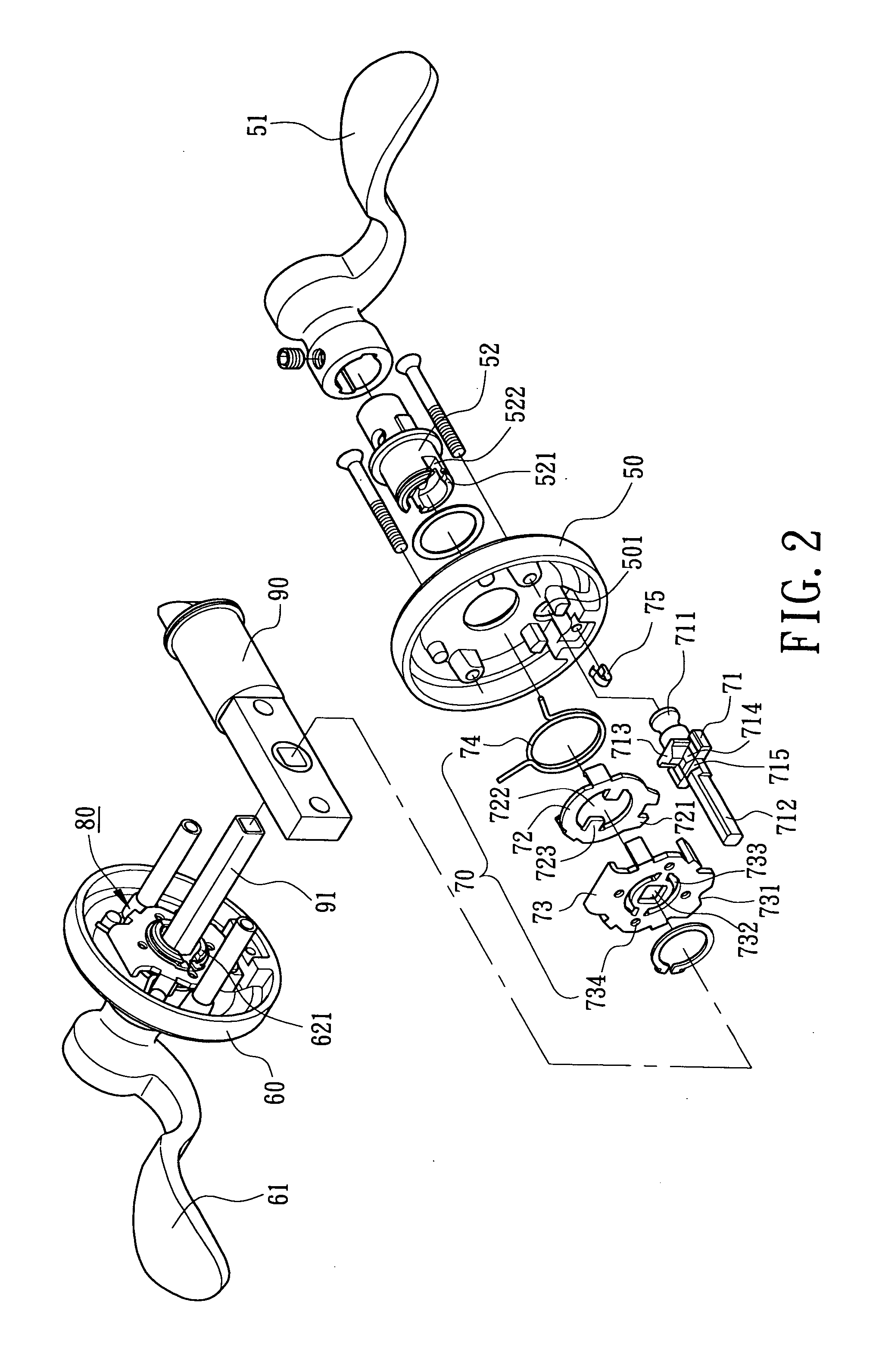 Bathroom lock device