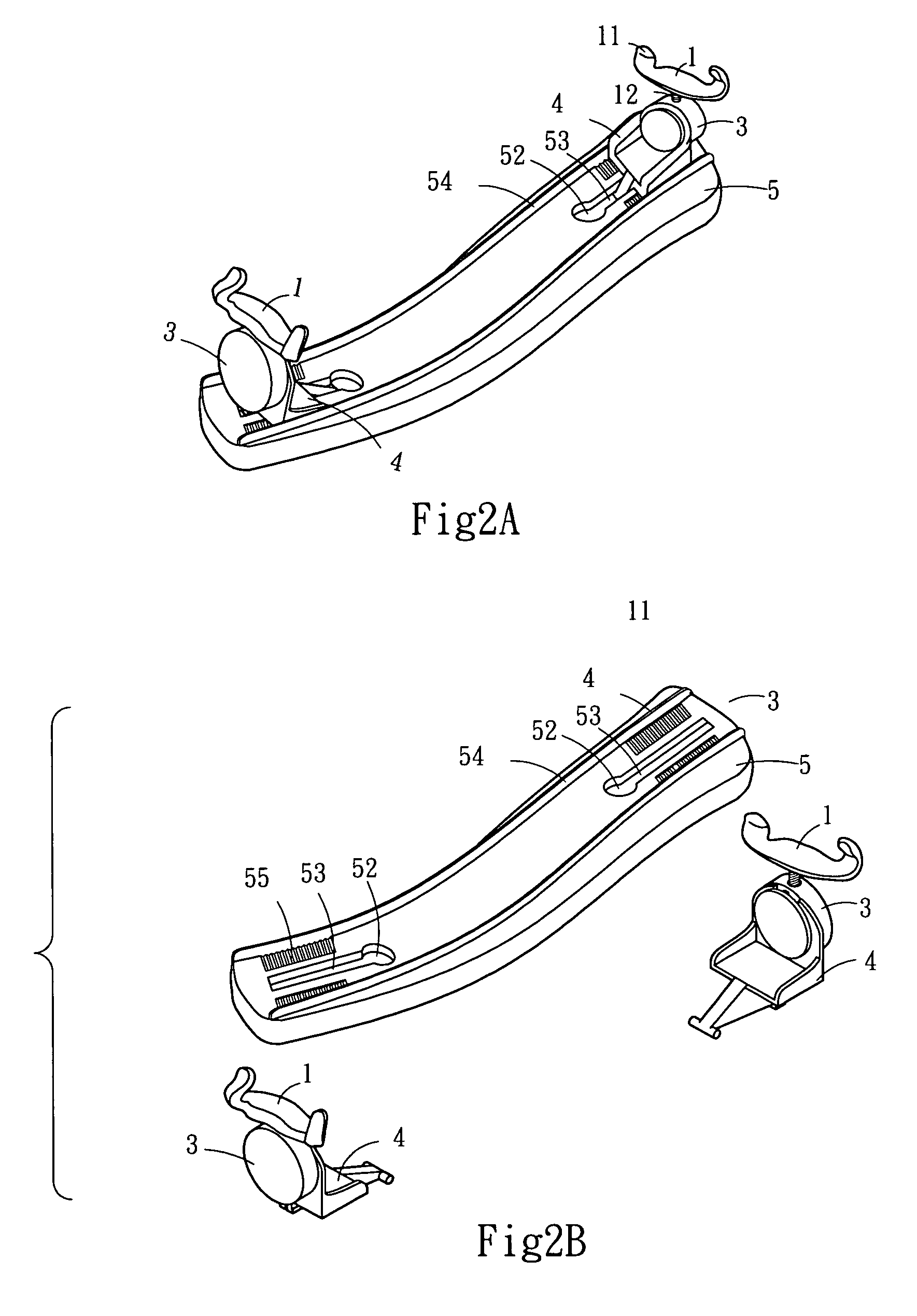 Shoulder rest for violin having rack rail based width adjustment mechanism