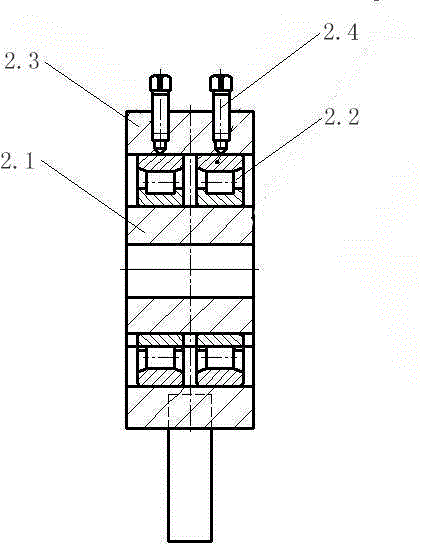 Novel double-block type track panel coarse adjustment method