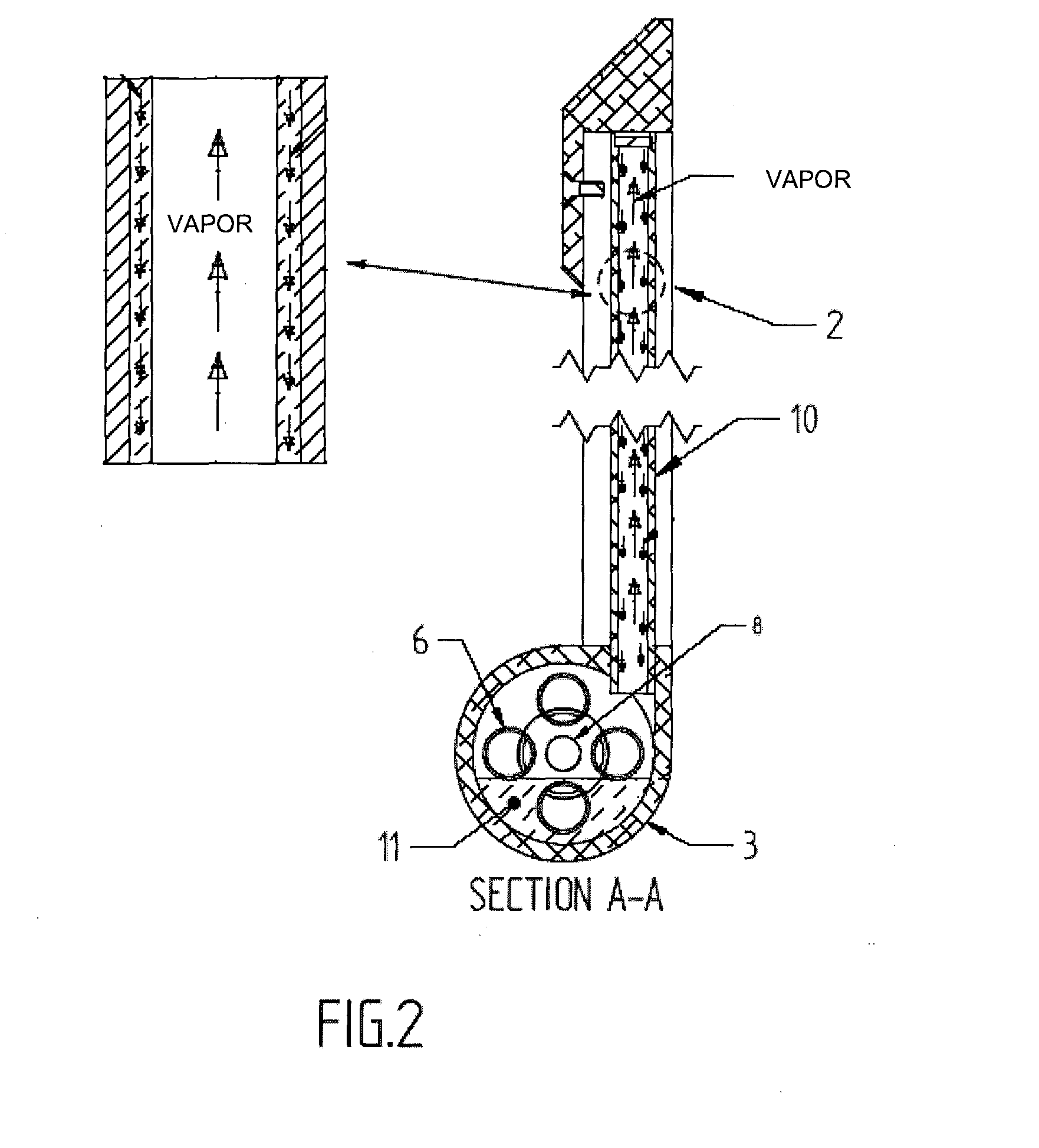 Hydronic/biphasic radiator with reduced thermal inertia and low environmental impact