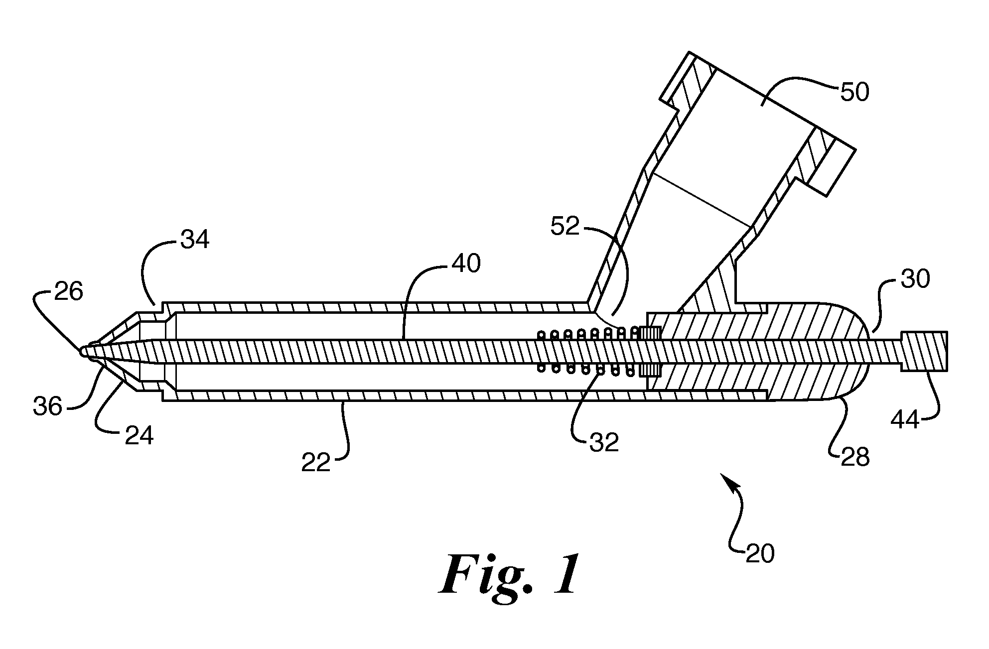 Spray gun with paint cartridge