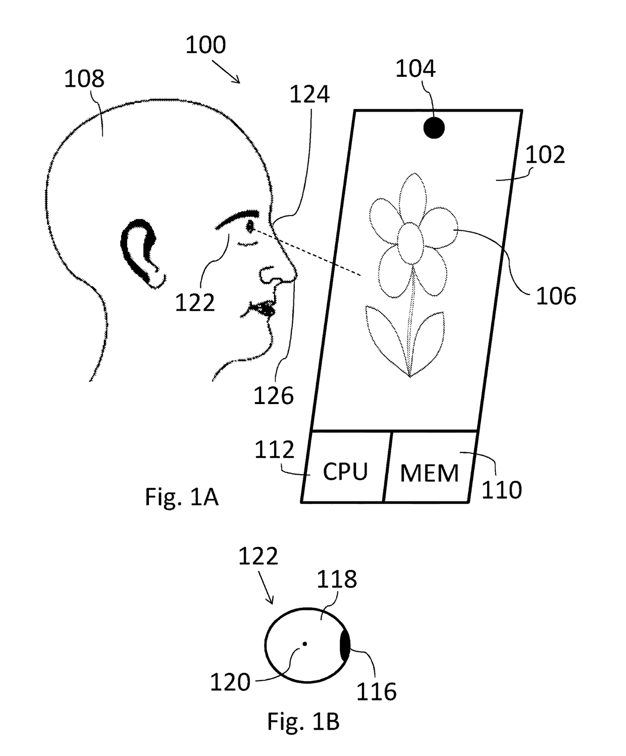 System and method for detecting a gaze of a viewer