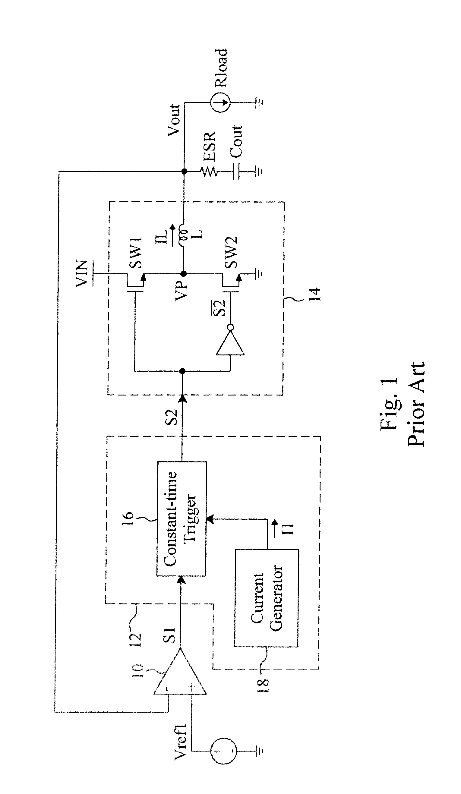 Frequency control circuit and method for a non-constant frequency voltage regulator