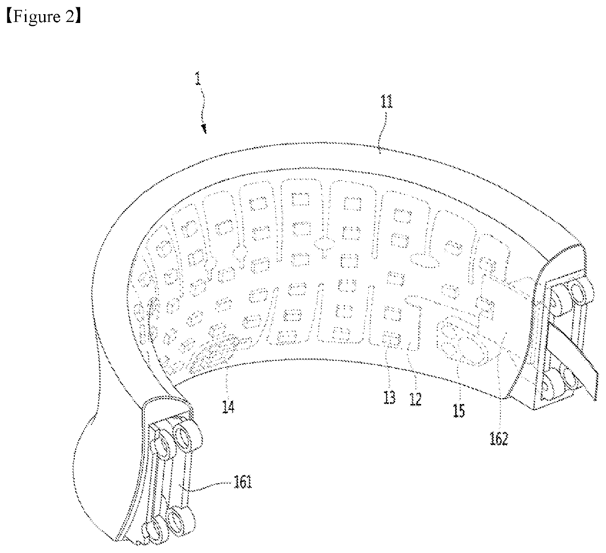 Light outputting device for skin care