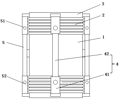 Hinge type expansion joint