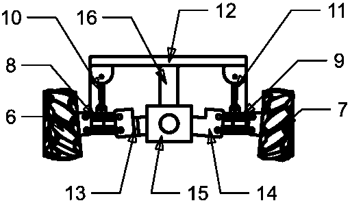 A Mecanum Wheel Attitude Keeping Mechanism with Variable Impedance