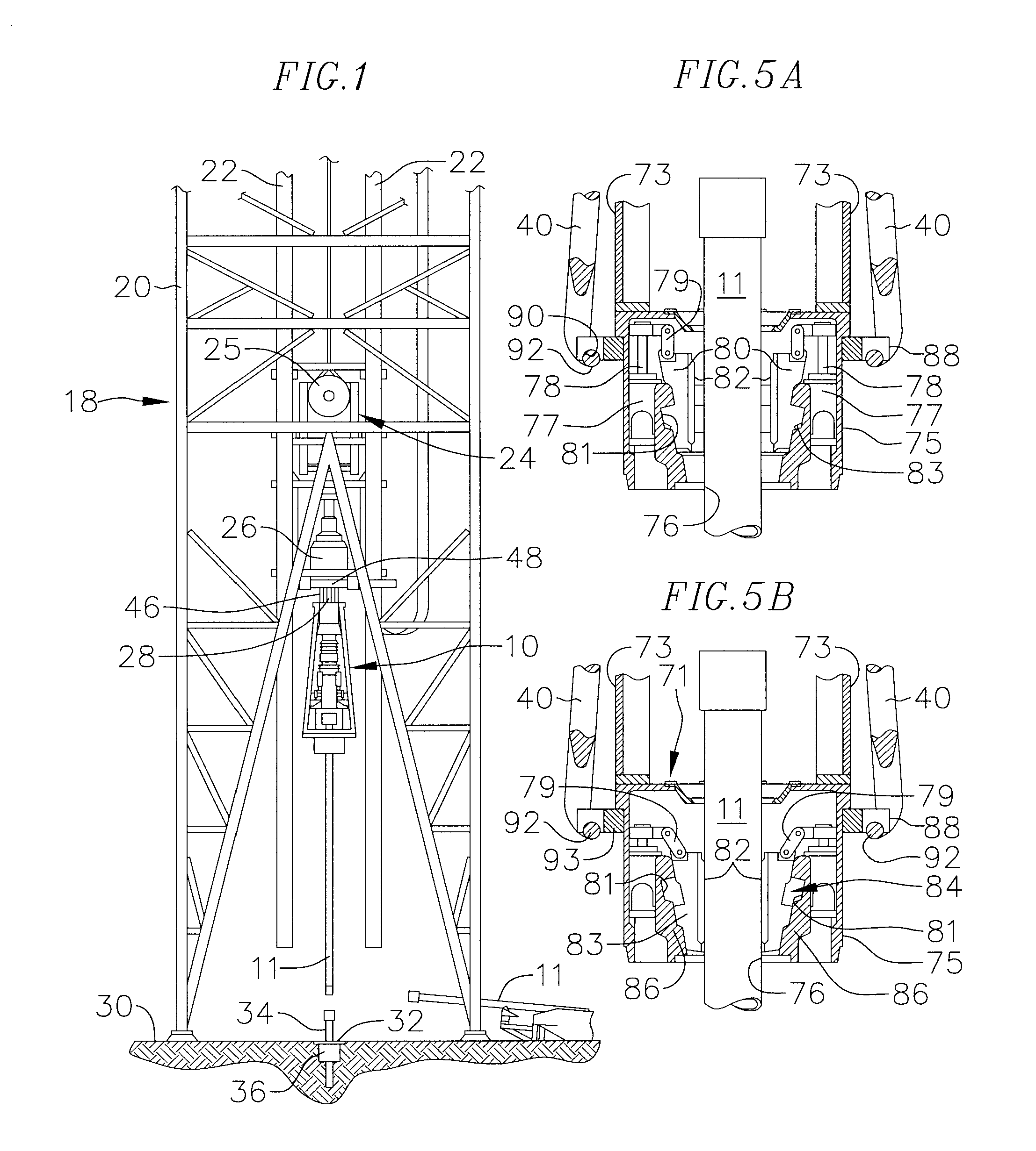 Pipe running tool having wireless telemetry