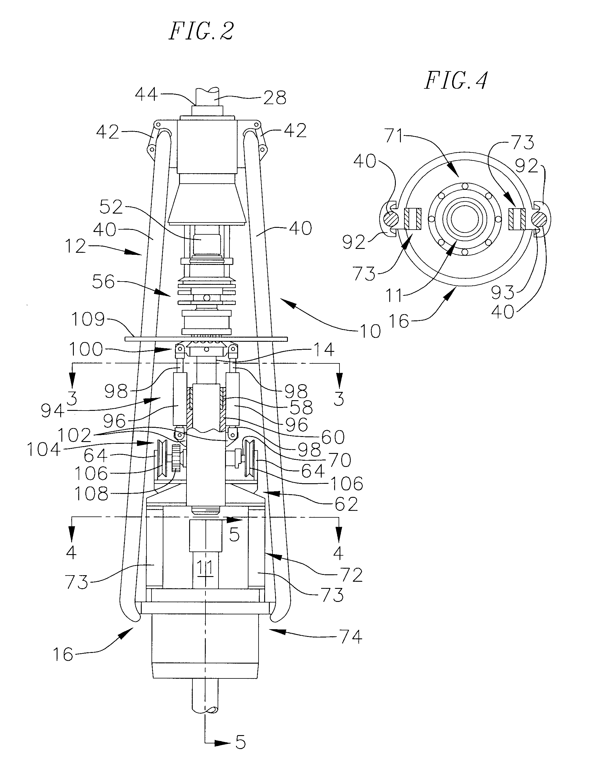 Pipe running tool having wireless telemetry