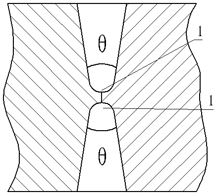 Butt joint method for super-thick steel plates