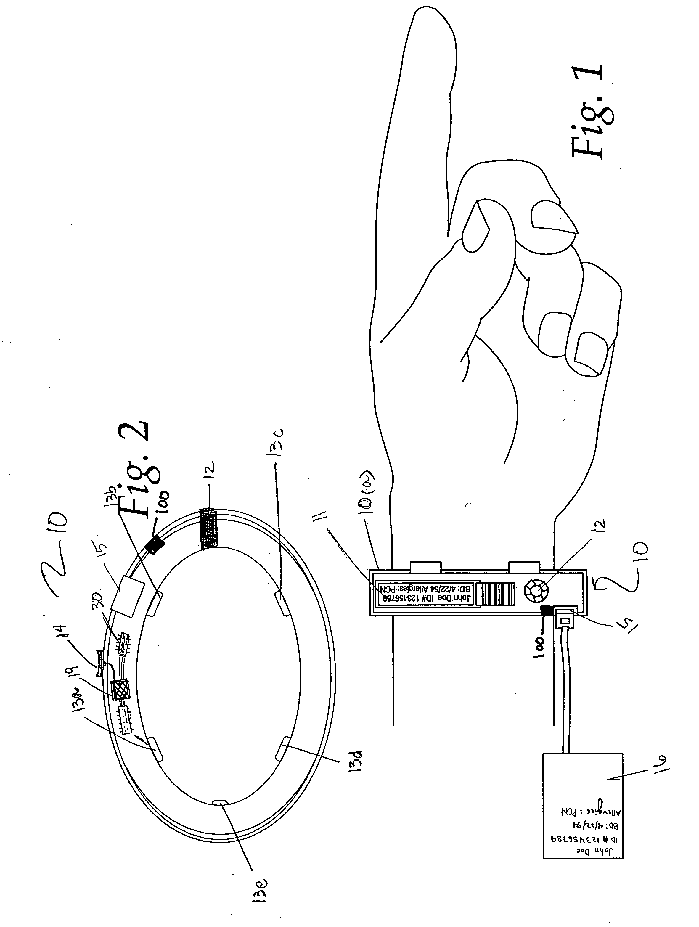 Integrated patient diagnostic and identification system