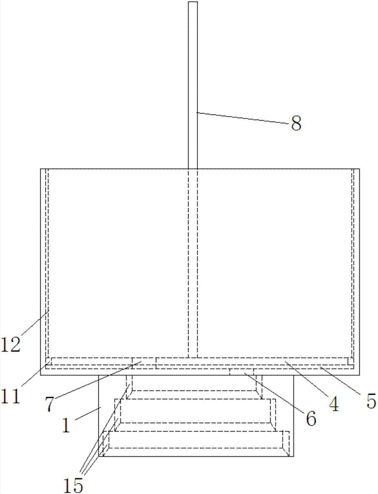 Nozzle-adaptive liquid quantitative pour-out device