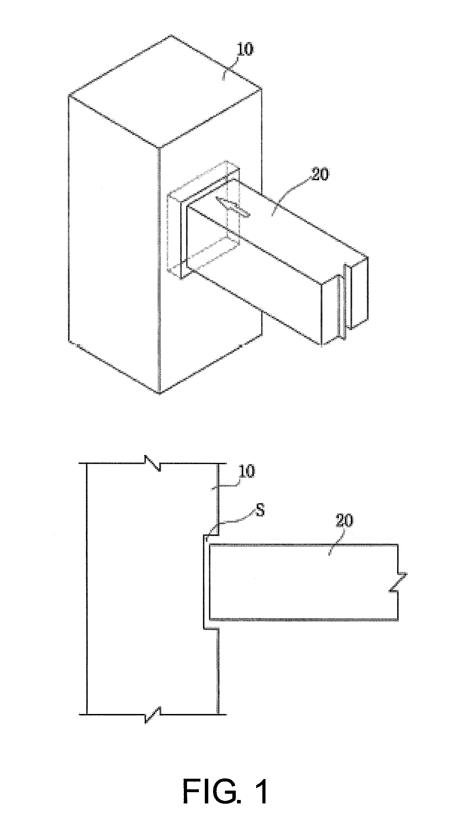 Stiffener for connecting prestressed concrete beam and method of constructing structure using the same