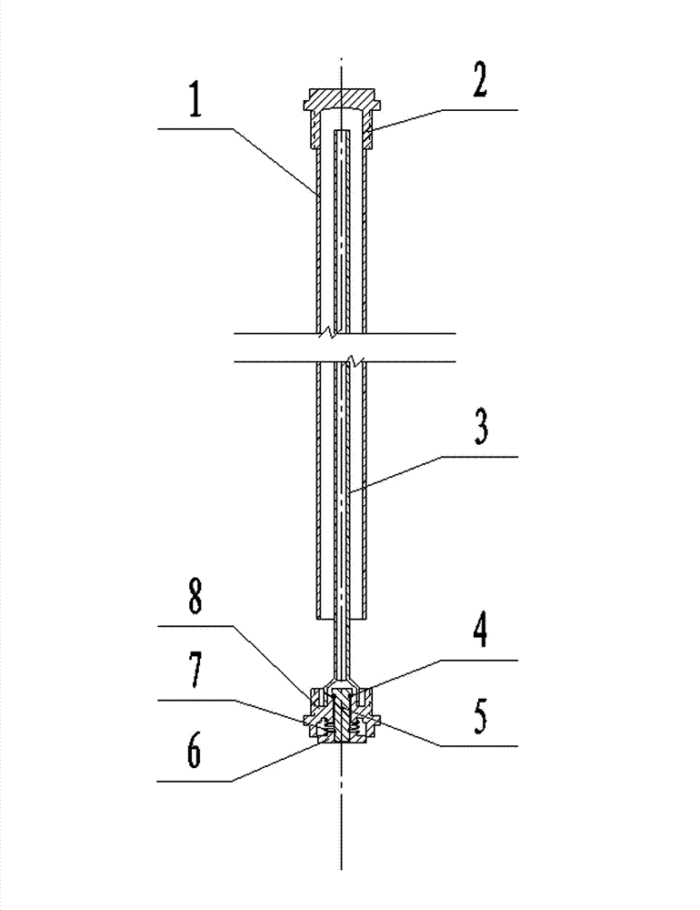 Special manual air inlet valve for device in bearing water storage equipment