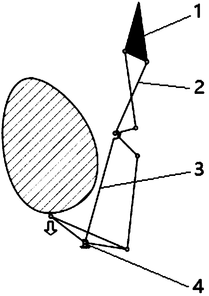 Under-actuated manipulator based on metamorphic principle